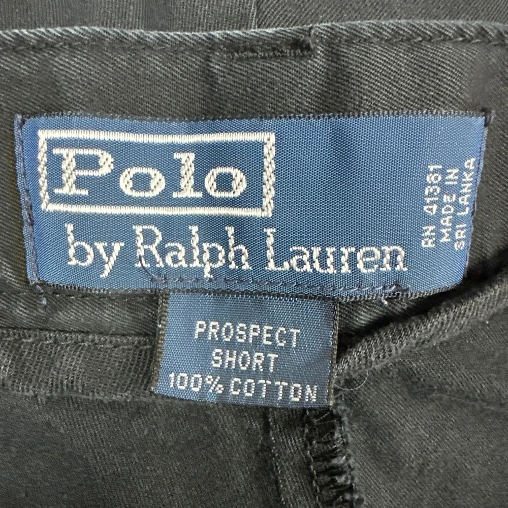 Polo Ralph Lauren Shorts Mens 36 Dark Blue Prospect Short Chino Twill Cotton